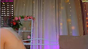 Annbarby enjoys a solo masturbation session