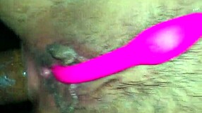 He Pounds My Ass With Vibrator In Pussy!