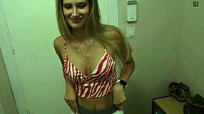 The wife says, Suck my big tits while I blow you.