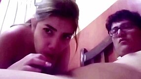 Mouth-to-Mouth: Latin Girls Blowjob Each Other