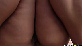 an amateur girl masturbates her ass on webcam close up