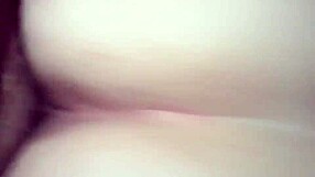 Bad bitch rides cock in POV for creampie fucking