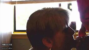 Aspiring Porn Model Blows Minds with Sucking Skills in Stockings and Lingerie!