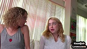 Hj 3some Teens Jerk Oiled Pov Dick While Talking Dirty Slutty