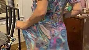 Anna Maria Mature Latina Flaunts New Sundress Seductively.