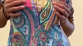 Anna Maria Mature Latina Flaunts New Sundress Seductively.