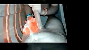 Enjoying a relaxing shower session