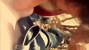 i messed up on this outdoor blowjob with a fat latina bbw