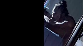 Little milf sucks cock intensely, makes me cum twice