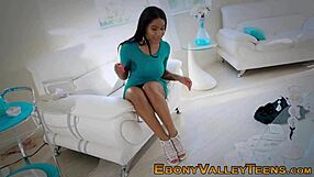 Ebony Slut Takes Massive Facial in Hardcore Doggystyle Action!