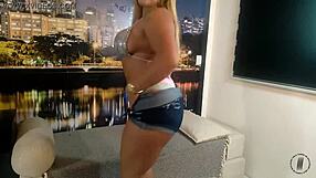 And in a wild anal ride, Rebecca Santos' family joins her