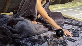 tarot reader predicts endless dirty fucking with ripped clothes!