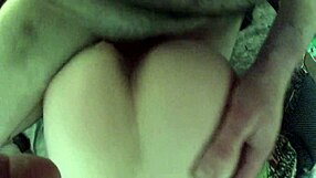 she's bent over for a hardcore doggystyle fuck after blowjob