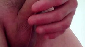 Uncut wanking session
