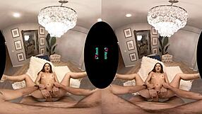 Vanna Bardot celebrates new years with trimmed pussy in heels