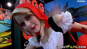 Bukkaked Slut Swallows Cum in Blowbang Facial Fetish