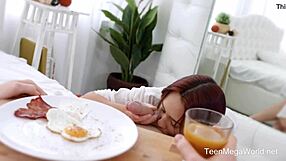 Michelle Can Bent Over for Morning Sperm Breakfast.