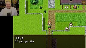 this girl can't control herself in marionette fantasy blowjob and pussy play