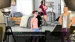 Hentai game watched his dad’s pornstar sex scene
