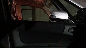 I, an asian japanese guy, flash my cock in thrilling car exposure