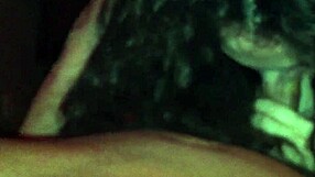 Intense amateur blowjob with mature woman and huge boobs