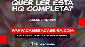 I saw the little brother thrusting into the crown in exclusive hentai comic