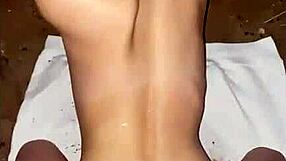 Amateur blonde milf gets fucked doggystyle hard!