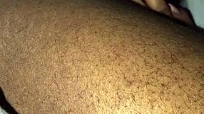 look at all that spit on her big ass and wet pussy from the big black cock