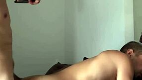 rapha masters and goiano rafa swap roles in intense bareback anal fucking