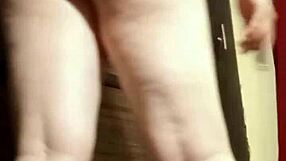 Busty Camgirl In Grey Fingers Her Tight Ass On Homemade Webcam