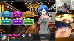 Chatting with a catgirl in the park from huniepop uncensored