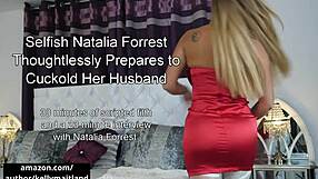 Blonde Natalia Forrest Dominates Husband With Jerk Off Instructions And Dirty Talk