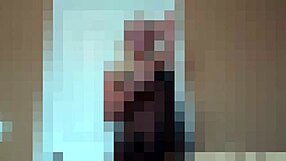 Bound bitch endures femdom humiliation all day