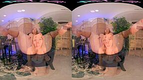 Vrallure Pants Off In Snowy Voyeur Fun!