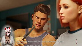 busty milf gets corrupted in the game