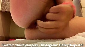 This video Debut: toys and vibrator escort Hailey Harper enjoy anal sex toys