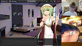 creampieing a big titty ebony woman with monster alien cock in hot fairy sex huniepop uncensored