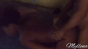 Amateur Couple Explores Sensual Side With Young Woman's Orgasm - Leo Ogro