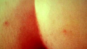 Amateur gets bent over for doggystyle POV spreading