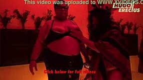 Cham�n Magia Roja Shows Off Big Tits and Fat Ass in Hot Milf Action.