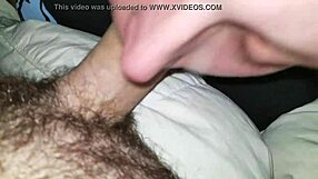 Girlfriend Sucking And Swallowing Monster Cock In Amateur Blowjob