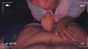 Amateur Couple Shares Intense Oral Blowjob Leading to Cumshot