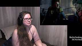 until dawn playthrough part 1 explores fat tattooed brunette bbw in lingerie fetish