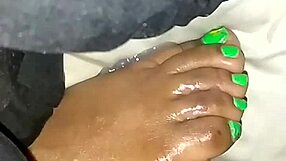 Watch me cum all over your feet?