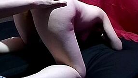 Milf Bent Over for Intense Anal Fingering and Dildo Play