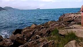 Squirt das meninas no guarujá with big tits and orgasm