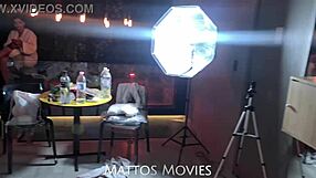 Blonde backstage craving big cock all the time 😏