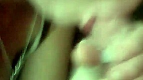 In this amateur scene, she performs a sloppy deepthroat blowjob, gagging on the cock intensely.