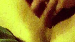 Liz fucks herself hard with dildo!