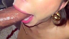Nicole doshi performs a pov sloppy deepthroat on a big dick in this preview